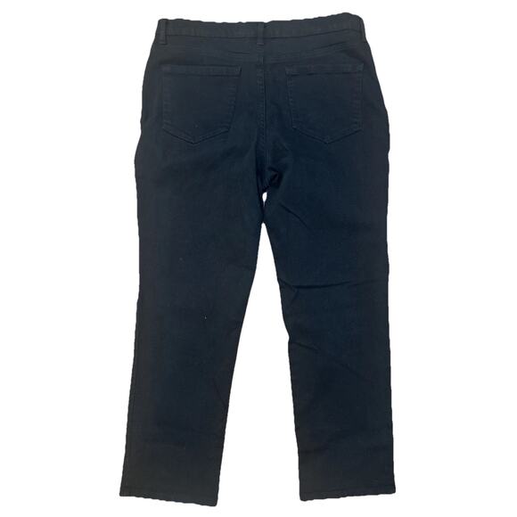 Gloria Vanderbilt Jeans Womens Black 16S Amanda Short - Picture 7 of 8